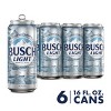 Busch Light American Lager Beer - 6pk/16 fl oz Cans - 2 of 4