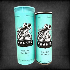 Kraken Traditional Green Paper Tube Pine Tar Grip Stick - 1 of 2
