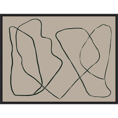 Amanti Art Stacks by Urban Road Canvas Wall Art Print Framed 24 x 18-in.