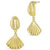SHINE by Sterling Forever Forever Puka & Scallop Shell Drop Earrings - 3 of 4