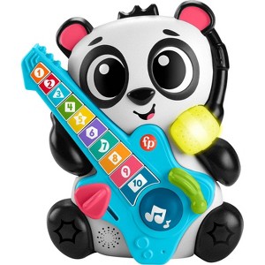 Fisher-Price Link Squad Jam & Count Panda Baby Learning Toy with Music & Lights - 1 of 4