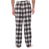 Ashford & Brooks Mens Super Soft Flannel Plaid Pajama Sleep Pants - 3 of 4