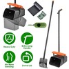 iMountek "Pooper Scooper Kit for Dogs – Heavy Duty Rake, Swiveling Bin, Extra Long Handle, 35 Waste Bags" Black - 2 of 4