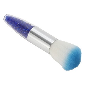 Unique Bargains Durable Faux Diamond Clear Handle Nail Brush 1 Pc - 1 of 4