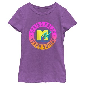 Girl's MTV Spring Break Circle T-Shirt - 1 of 4