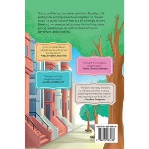 Sasha and Penny's Sweet Swap - Large Print by  Jim Maccurtain (Paperback) - 1 of 1