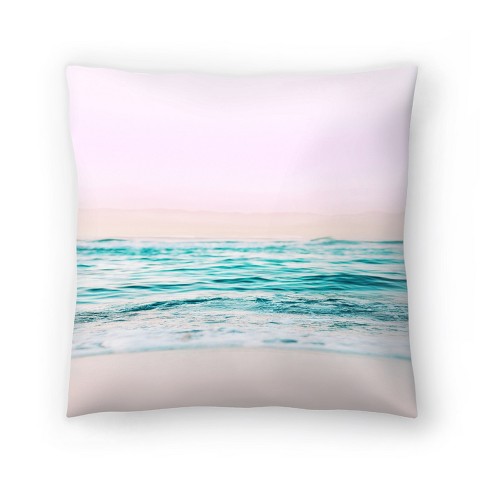 Okuna Outpost Set of 4 Coastal Beach Throw Pillow Covers, 18x18 Decorative  Nautical Cushion Cases