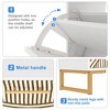 Resenkos Yardi Yard Wood Shoe Storage Cabinet, Narrow Closet Shoe Organizer Rack for Entryway, Beige - 3 of 4