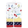 Hudson Baby Infant Girl Cotton Flannel Receiving Blankets, Wildflower, One Size - 2 of 4