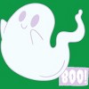 Boy's Design By Humans Boo Cute Ghost Halloween cute design By BoogieCreates T-Shirt - 2 of 3