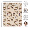 Sweet Jojo Designs Baby Boy Toddler Blanket Wild West Cowboy Brown, Red & Blue - 3 of 4