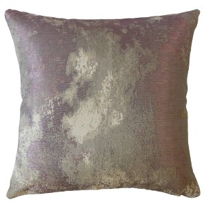 Square Throw Pillow Rose Gold - Pillow Collection: Cotton, Duck Feather, Modern Decor, Indoor Use - 1 of 2