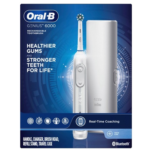 Oral B 6000 Smartseries Electric Toothbrush Powered By Braun White Target