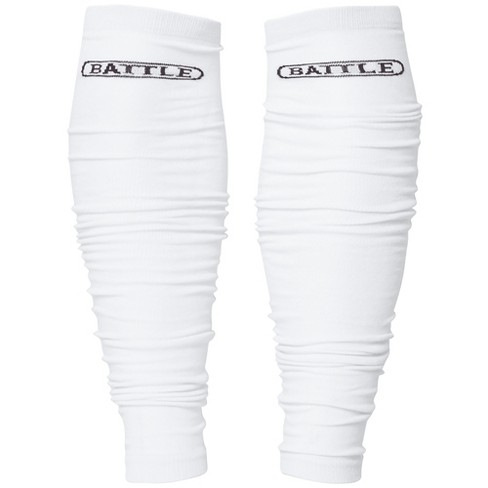 Battle Sports Adult Lightweight Long Football Leg Sleeves - S/m - White :  Target