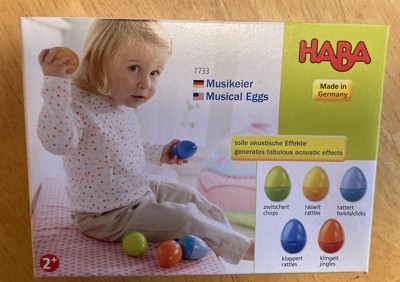 Haba Musical Eggs - 5 Wooden Toy Eggs With Acoustic Sounds (made In  Germany) : Target