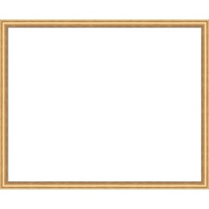 Amanti Art Salon Scoop Gold Framed Dry Erase Magnetic Board - 1 of 4