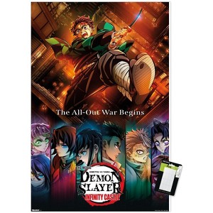 Trends International Demon Slayer: Infinity Castle (2025) - Key Art Unframed Wall Poster Prints - 1 of 4