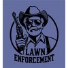 Lawn Enforcement Adult Crew Neck Short Sleeve Tee - 2 of 3