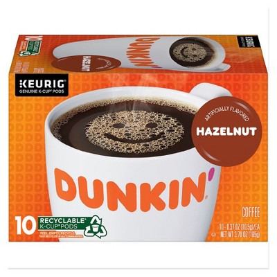 Dunkin' Donuts K-Cups Coffee Hazelnut 3.70 oz