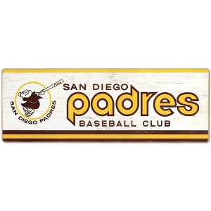MLB San Diego Padres Baseball Tradition Sign Panel - 1 of 4