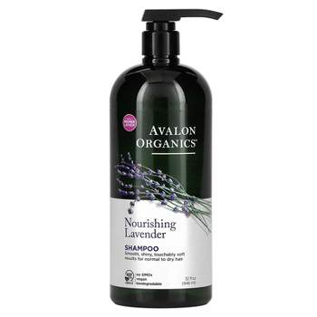 Avalon Organics Shampoo, For Normal to Dry Hair, Nourishing Lavender, 32 fl oz (946 ml)