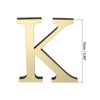 Unique Bargains Self-Adhesive Letter Acrylic Alphabet Mirror Wall Stickers - 2 of 4