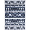 Boho Area Rug – Soft, Non-Slip, Washable, Geometric Indoor Carpet for Living Room, Bedroom, Kitchen, Home Office - 3 of 4