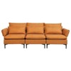 Modern 3-Seater Fabric Sofa with Solid Wood Frame and High Legs – Stylish Comfort for Home & Office - 4 of 4