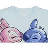 Disney Lilo & Stitch Girls' Stitch And Angel Watercolor T-Shirt - 3 of 3