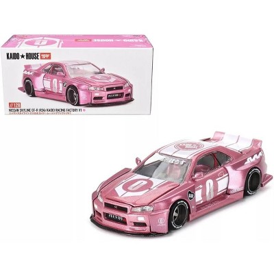 Kaido House x Mini GT 1:64 Nissan Skyline GT-R (R34) Kaido Racing Factory V1