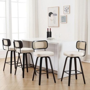 Bekrvio 26'' Swivel Counter Height Bar Stools - 1 of 4