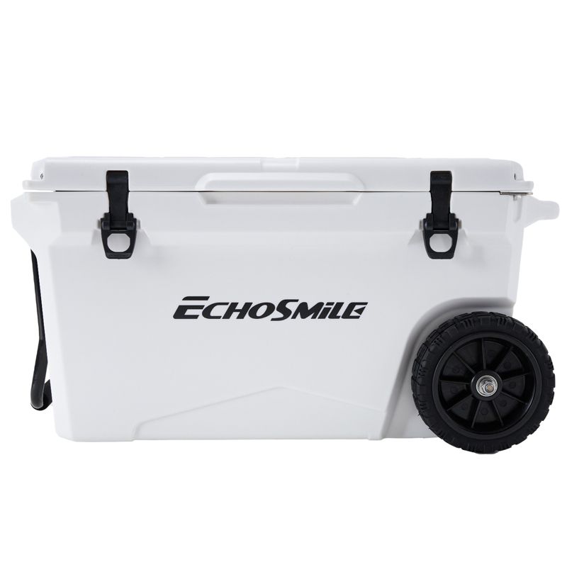 EchoSmile 60 qt. Rotomolded Cooler in White, 1 of 9