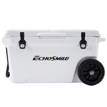EchoSmile 60 qt. Rotomolded Cooler in White