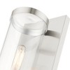 Livex Lighting Hillcrest 1 - Light Wall Light in  Brushed Nickel - 3 of 4