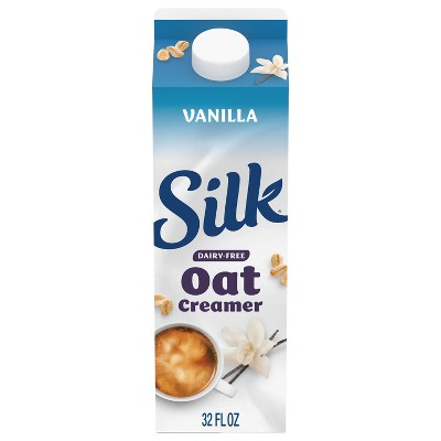 Silk The Vanilla One Dairy-free Oatmilk Creamer - 32 Fl Oz (1qt) : Target