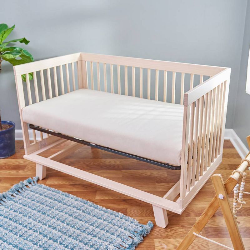 Naturepedic Certified Organic Cotton Classic Baby Crib &#38; Toddler Mattress &#8211; Lightweight, 3 of 6