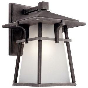 Beckett 10.75" Wall Light Weathered Zinc - 1 of 1