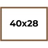 PosterPalooza | Classic Gold Picture Frame - UV Acrylic, Backing Board, Hanging Hardware Included - 2 of 4