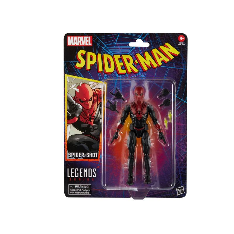 Spider-Man Spider-Shot Legends Series Action Figure, 3 of 9