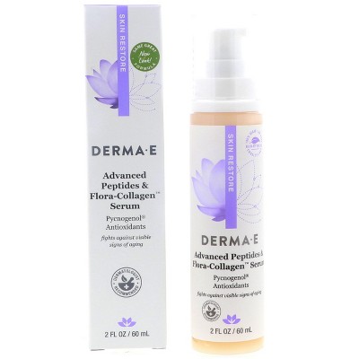 Derma-E Advanced Peptides & Flora-Collagen Serum, 2 oz