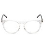 Ernest Hemingway H4850 Designer Acetate Eye Glasses Frame in Gloss Black Silver/Demo Lens 143mm Frame/58mm Lens Width - 2 of 4