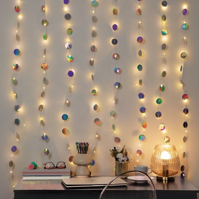 5' X 3.5' Led Vine Curtain String Lights Warm White - West & Arrow : Target