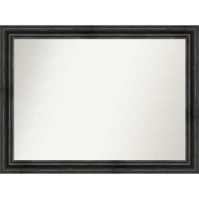 Amanti Art 35x45 Inch Beveled Bathroom Mirror With Antique Bronze Frame - X-Large Wall Mirror - View #4