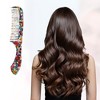 Unique Bargains Women Curly Thick Wavy Straight Hair Handheld Wide Tooth Comb 1 Pc - 3 of 4