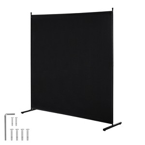 VEVOR Room Divider, Single Panel Room Divider, 6FT Privacy Screen Indoor, Partition Divider for Room Separation, Freestanding Room Divider Panel - 1 of 4