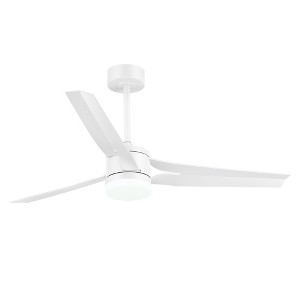 Airsurfer 52-inch 3-Blade LED Ceiling Fan with Light Kit and Remote - 1 of 4