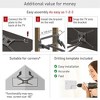 Barkan 13" - 90" Long, Dual Arm TV Wall Mount, Full Motion - Extension, Swivel & Tilt - 4 of 4