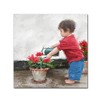 Trademark Fine Art -The Macneil Studio 'Boy with Watering Can' Canvas Art - 2 of 3