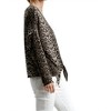 Women's Tie Front Leopard Top - umgee - 2 of 4