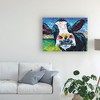 Trademark Fine Art -Carolee Vitaletti 'Curious Cow Ii' Canvas Art - 3 of 4